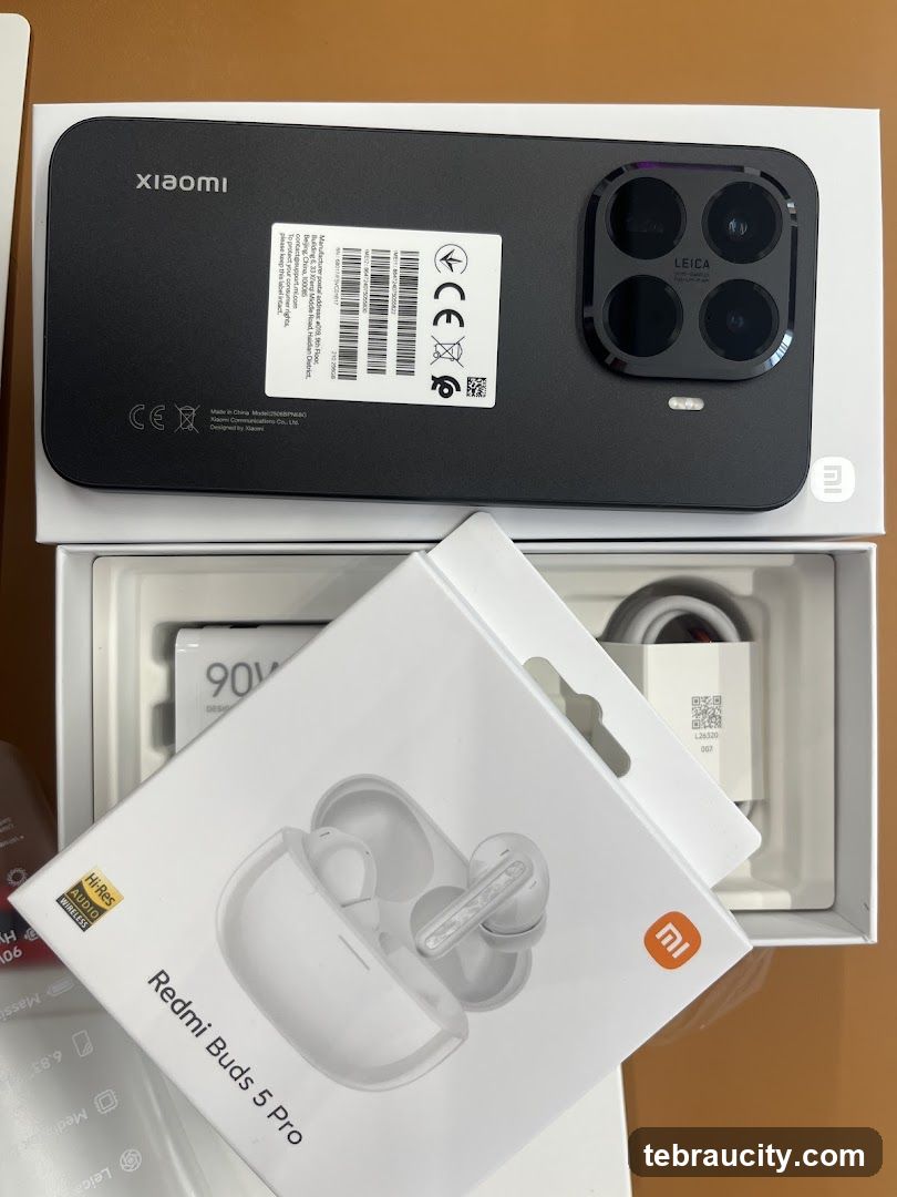 Xiaomi Smartphone and Redmi Buds