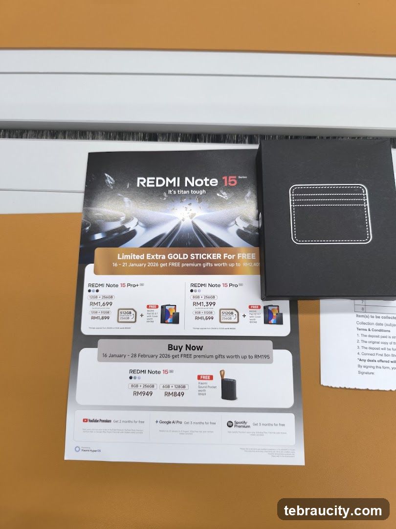 Redmi Note 15 Series Promotion