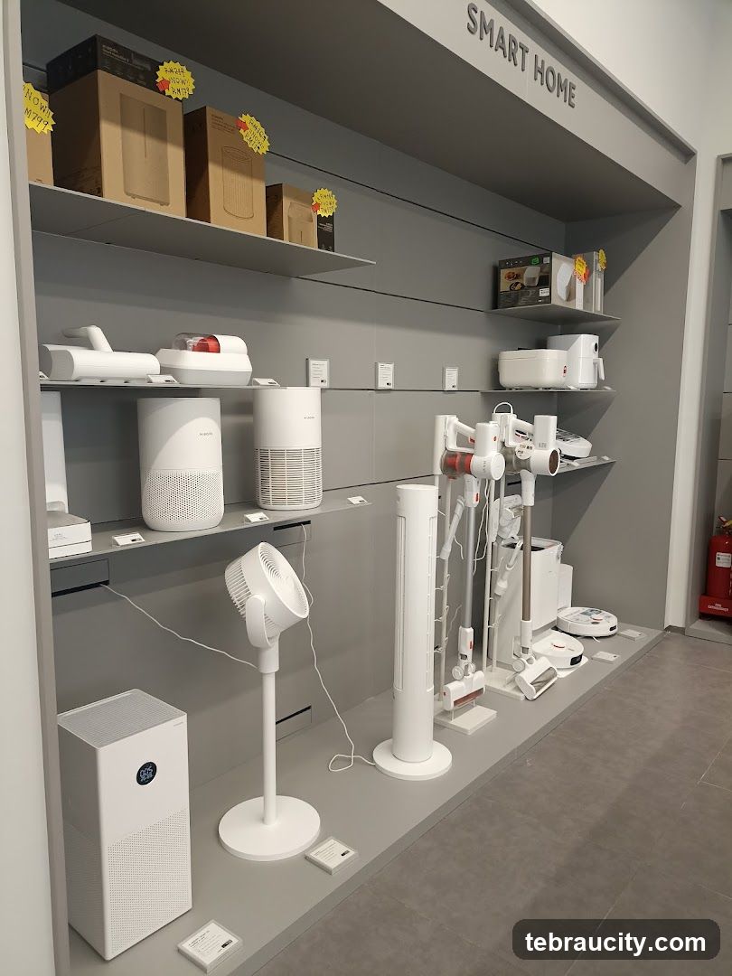 Smart Home Appliances Display