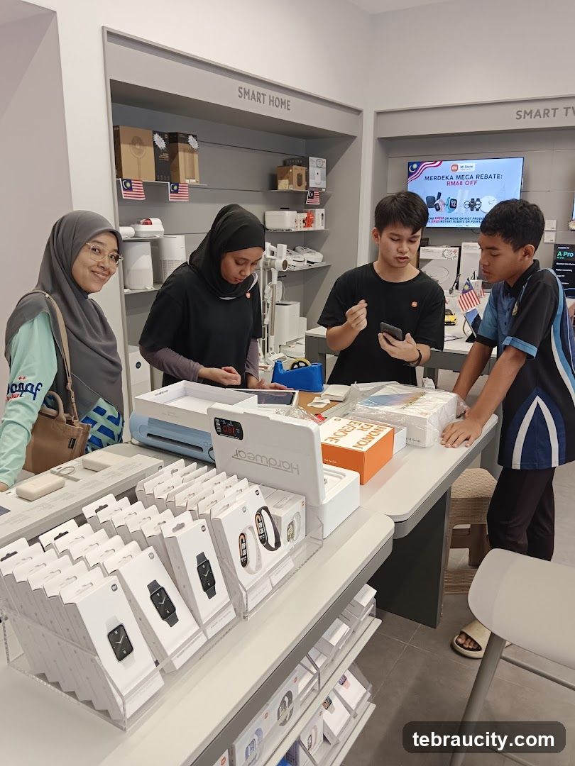 Electronics Store Display