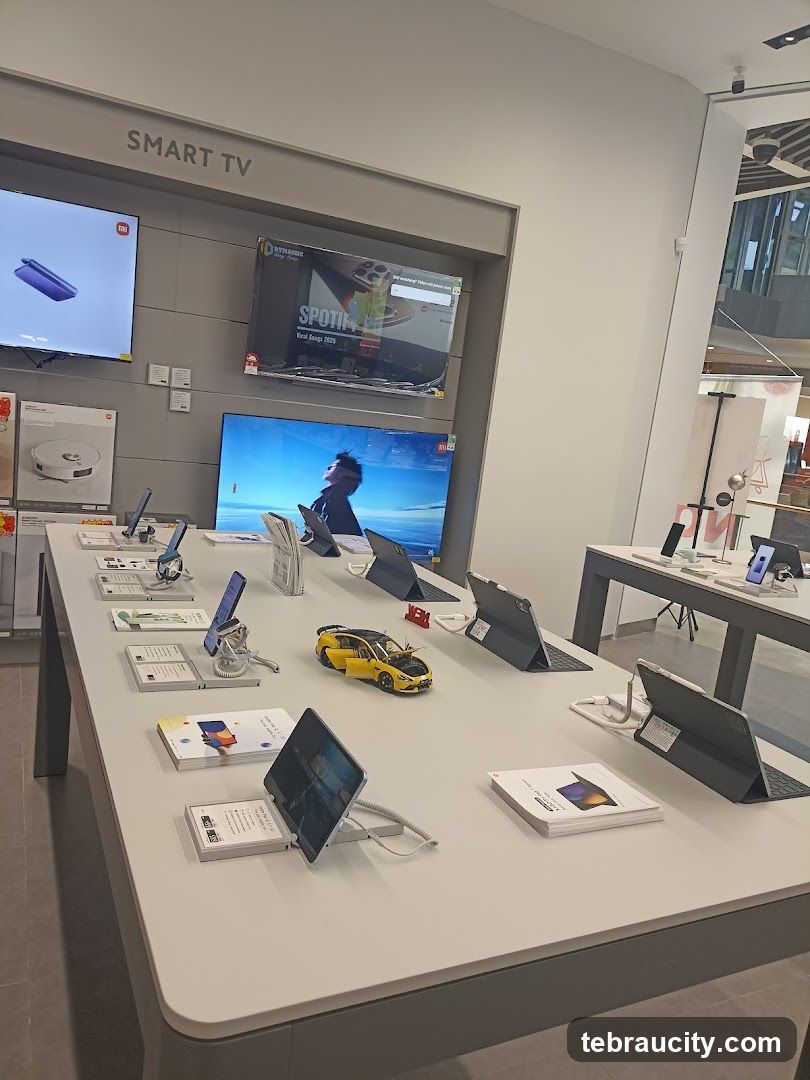 Electronics Store Display