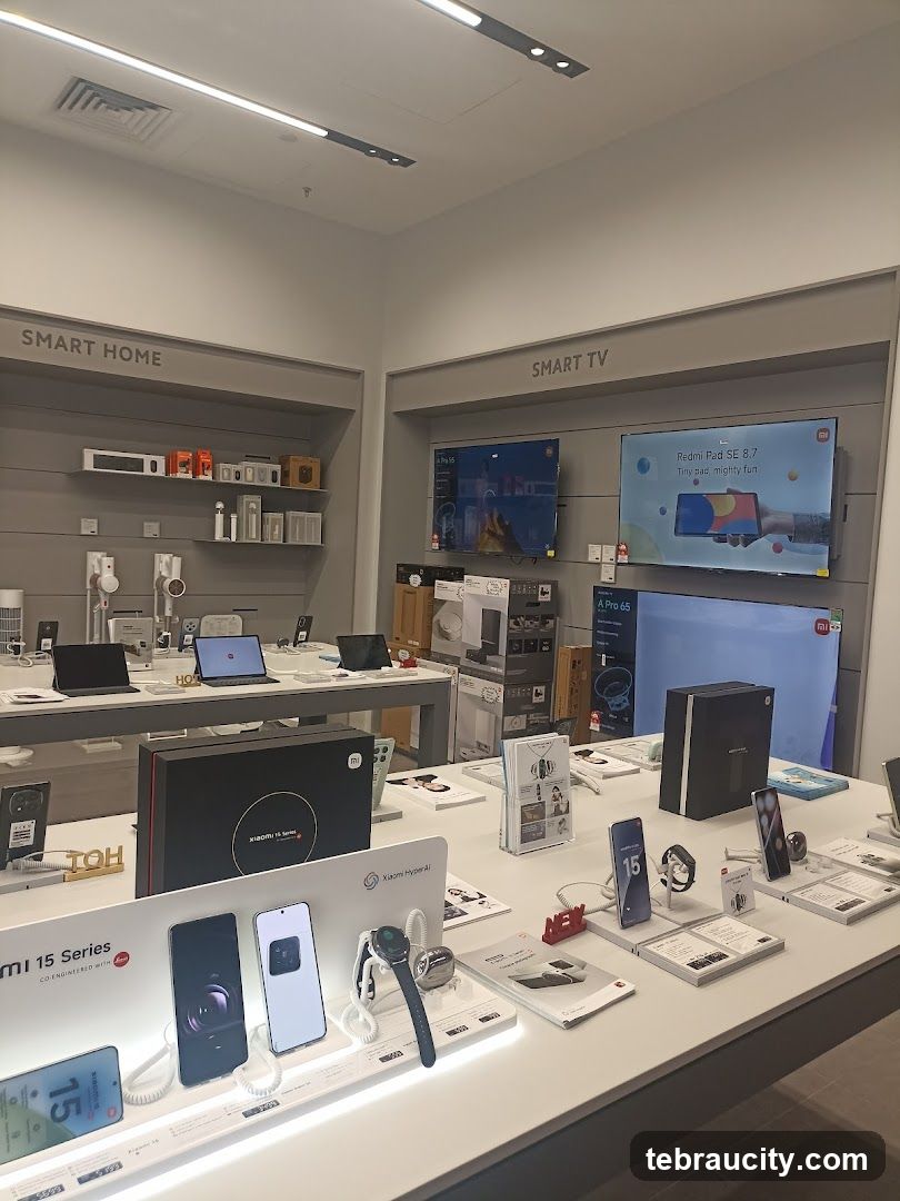 Electronics Store Display