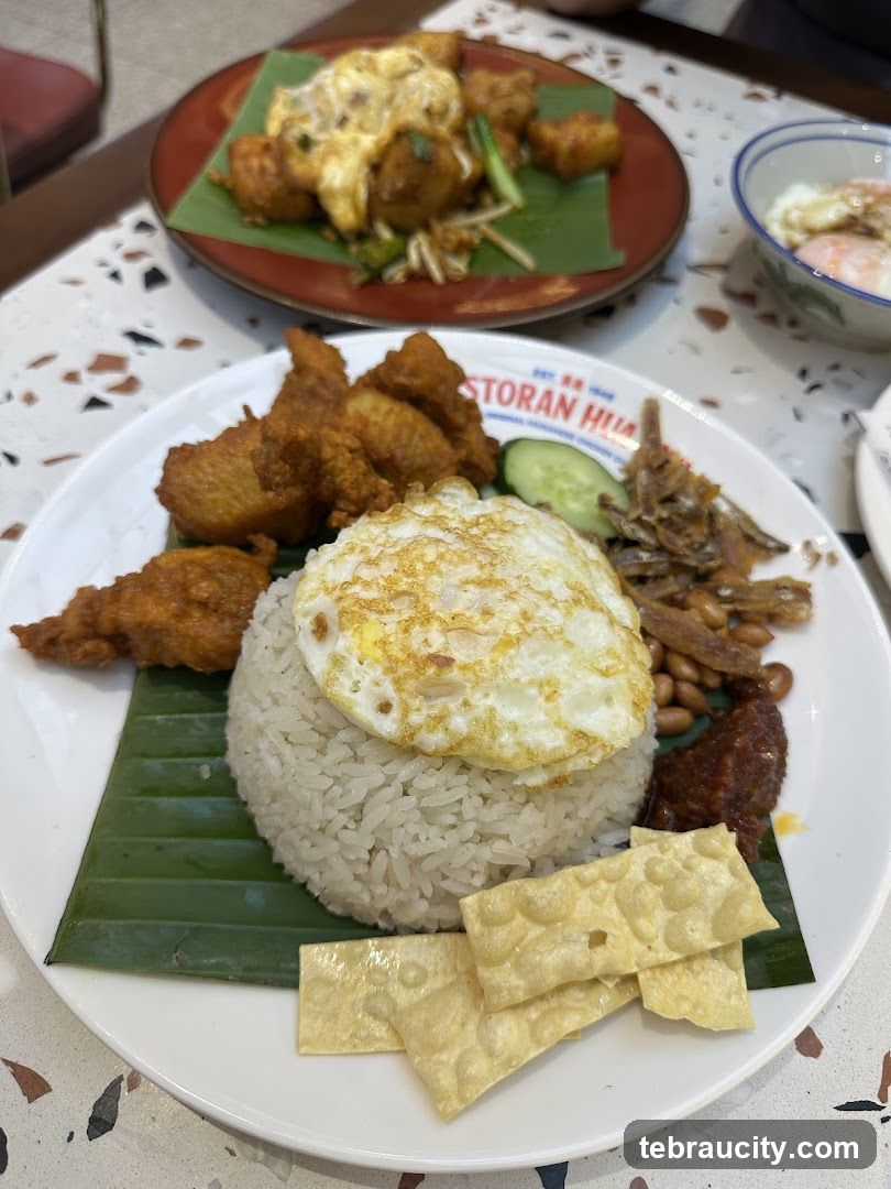 Nasi Lemak Platter