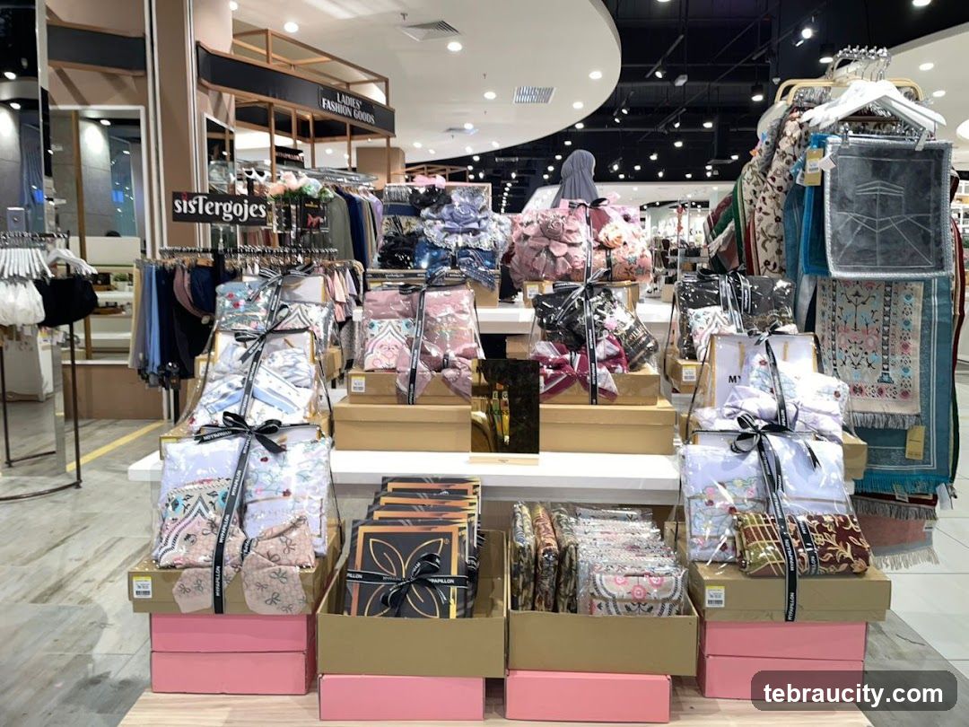 Gift Sets and Apparel Display
