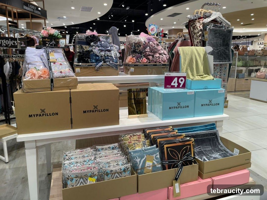 Gift Sets and Apparel Display