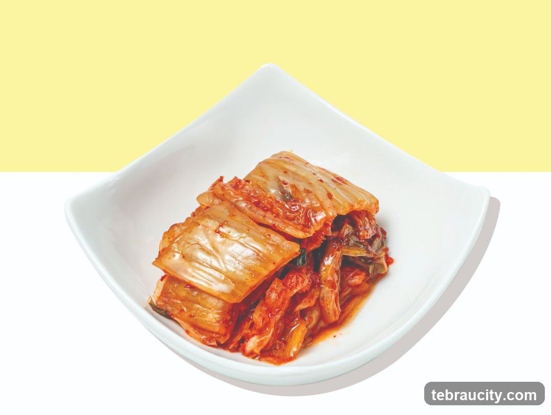 Kimchi in a Bowl