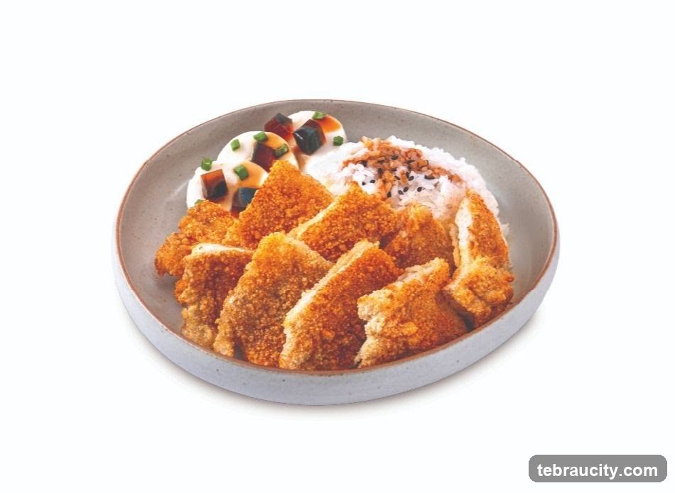 Fried Chicken and Rice Bowl