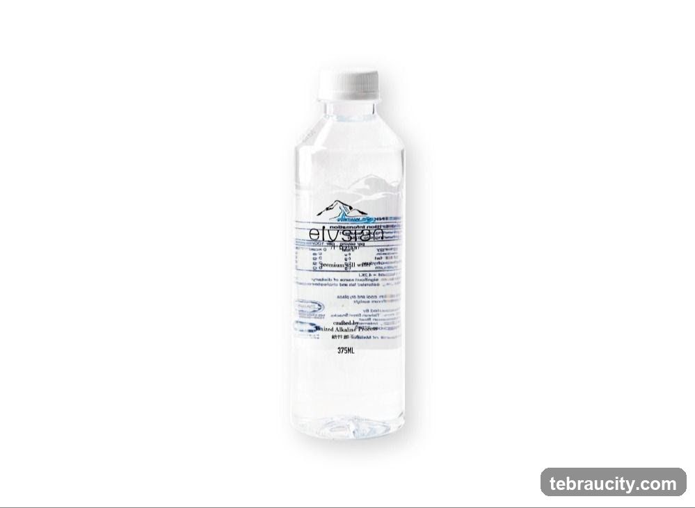 Bottle of Elysian Premium Water