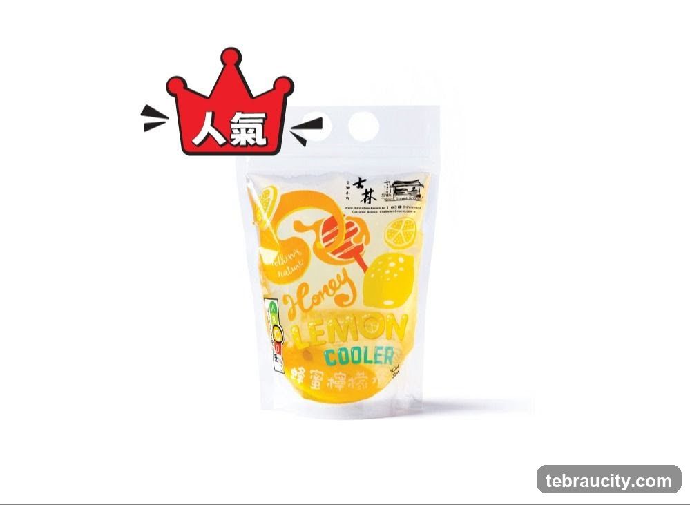 Honey Lemon Cooler Packaging