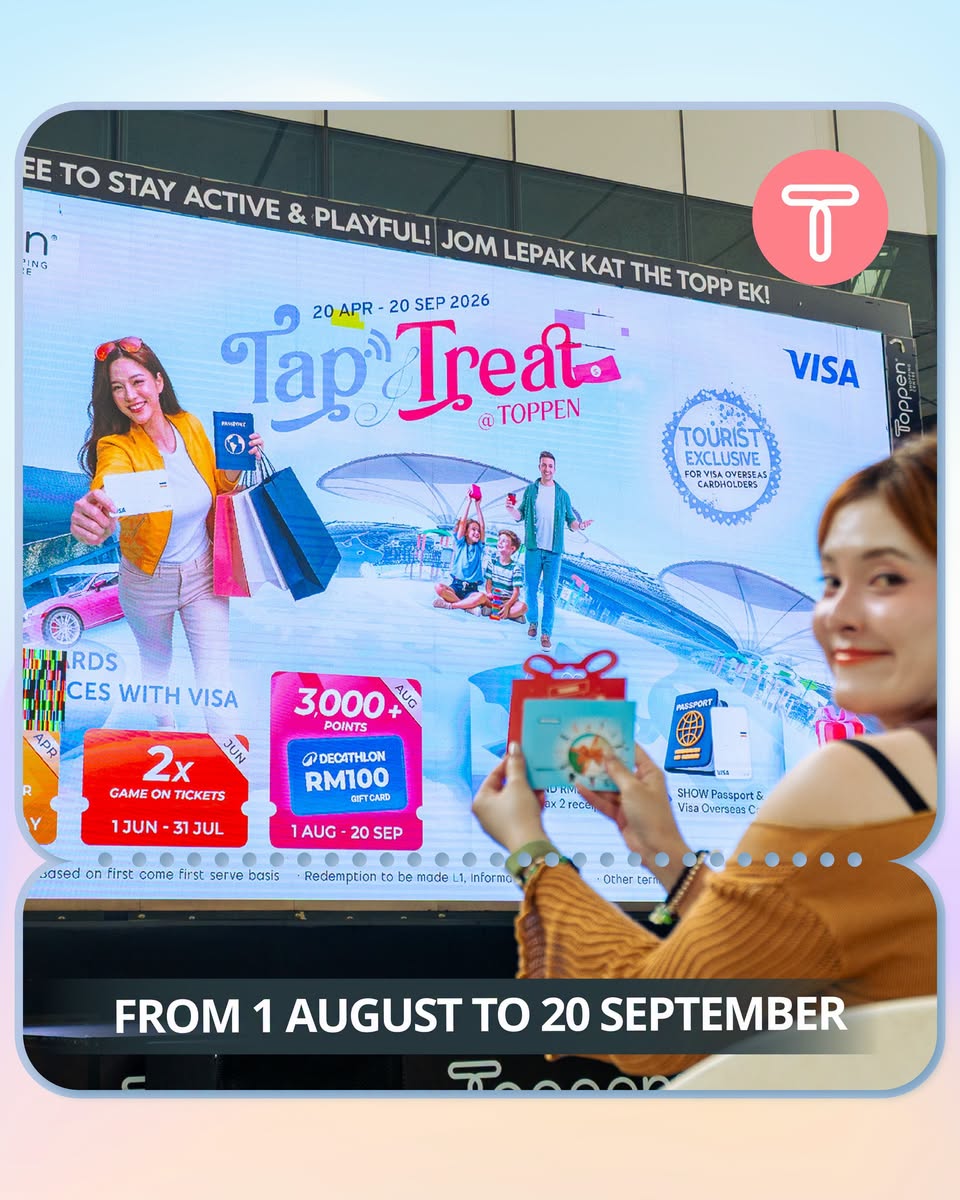 Tap n Treat promotion at Toppen