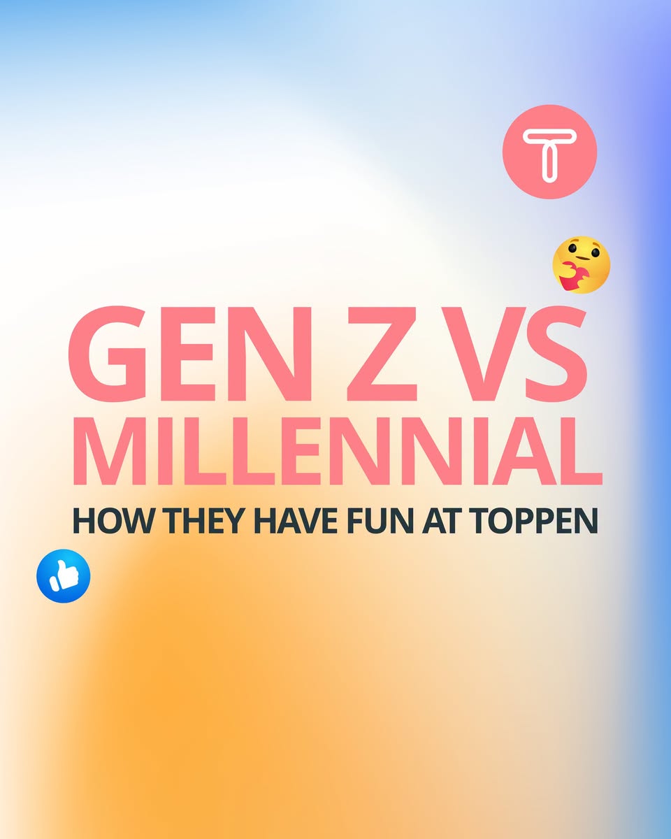 Gen Z vs Millennial Fun at Toppen Shopping Centre