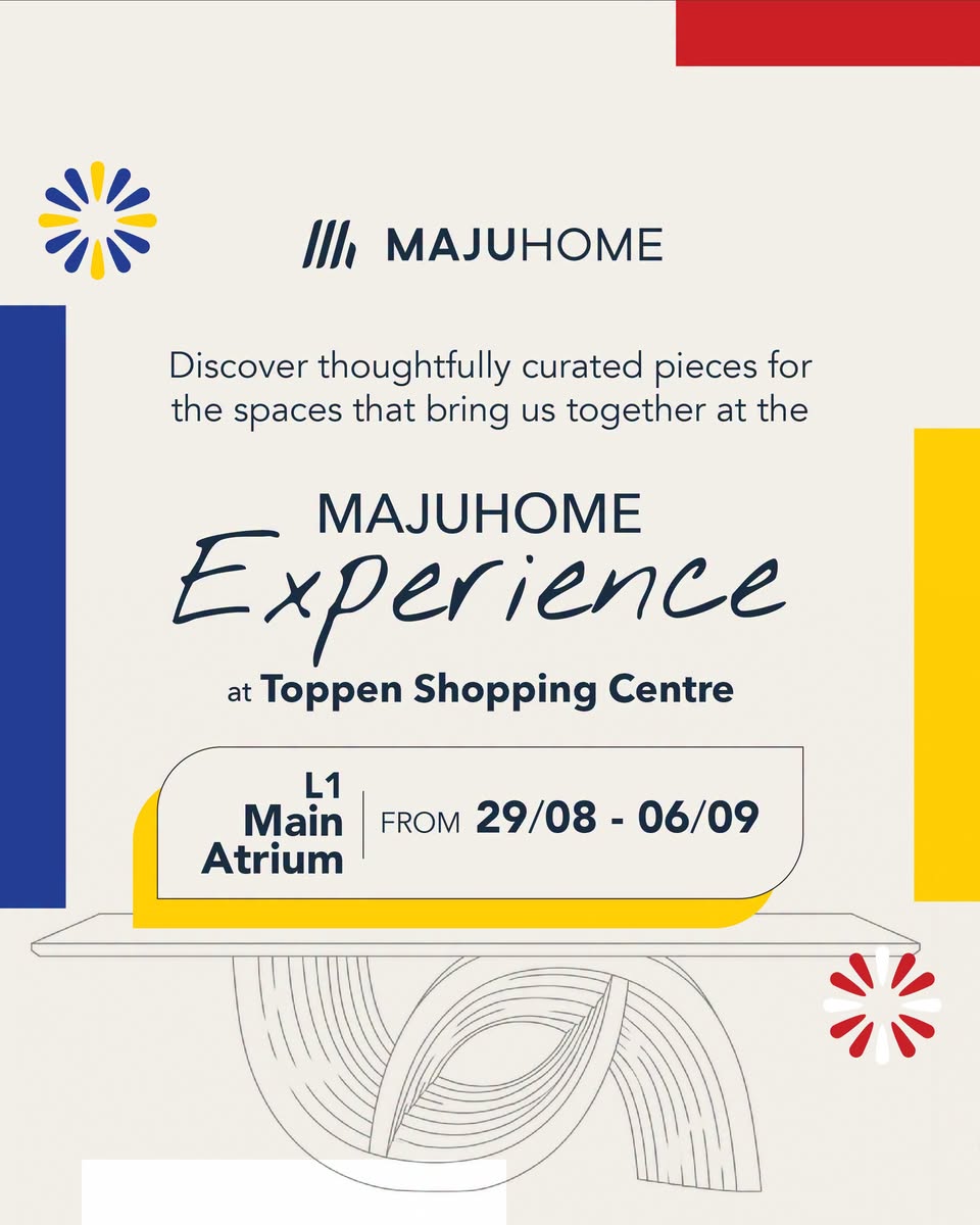 MAJUHOME Experience at Toppen Shopping Centre: AI Mattresses, Marble Dining