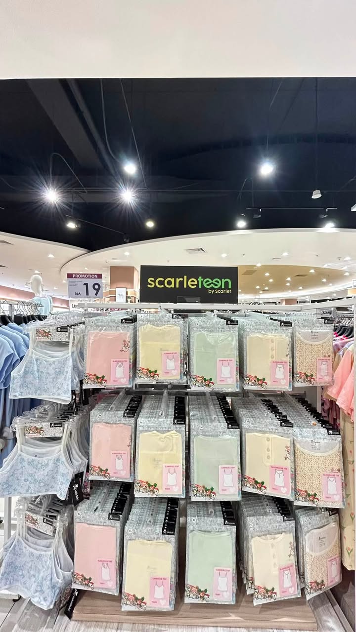 scarleteen by scarlet pajama and sleepwear sets at RM19 promotion