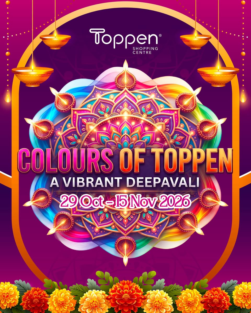 Toppen Deepavali 2026: Workshops, Henna, Rangoli and Snap & Redeem