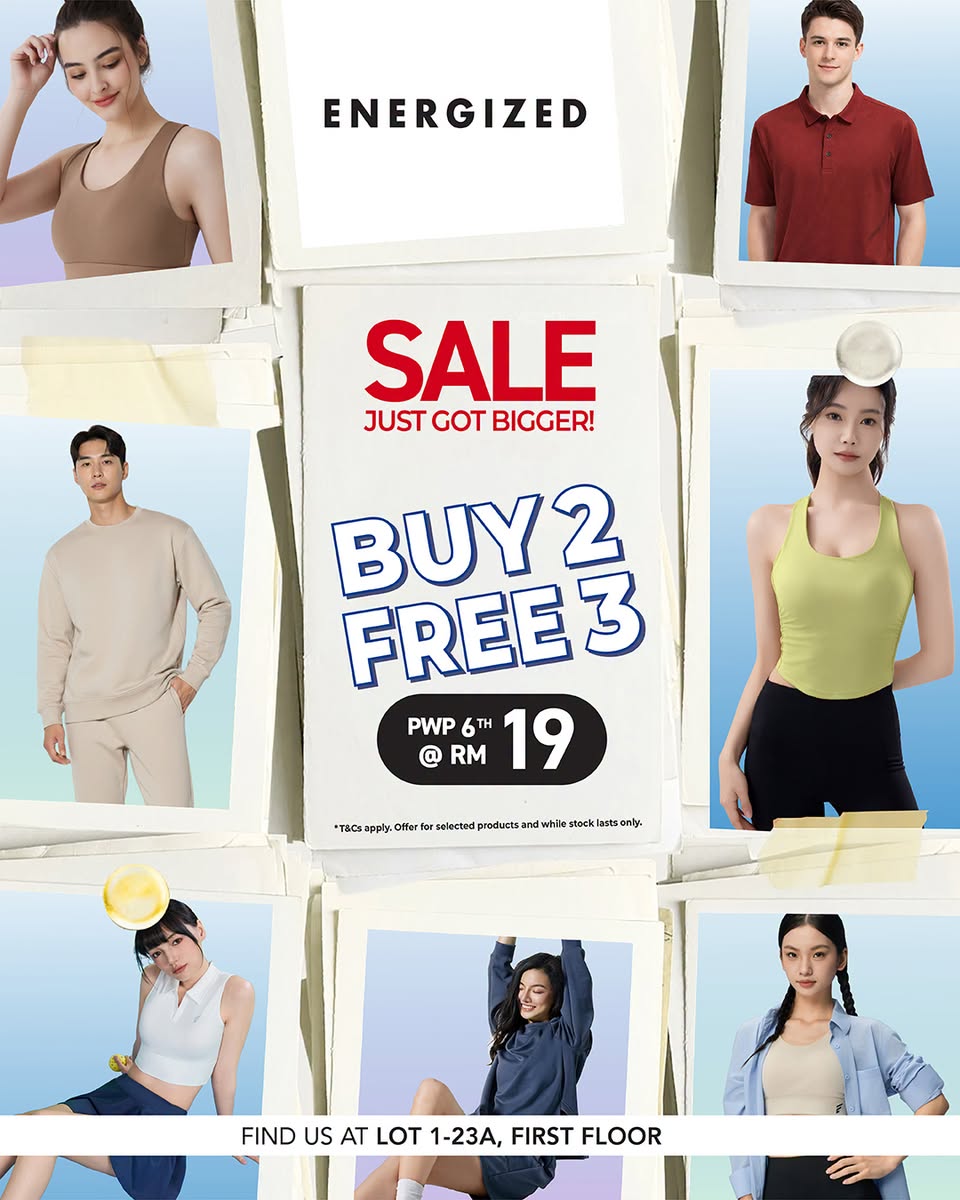 ENERGIZED sale at Toppen