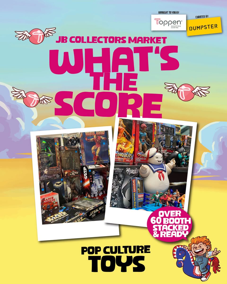 JB Collectors Market at Toppen: Over 60 Booths, RM50 Lucky Drop