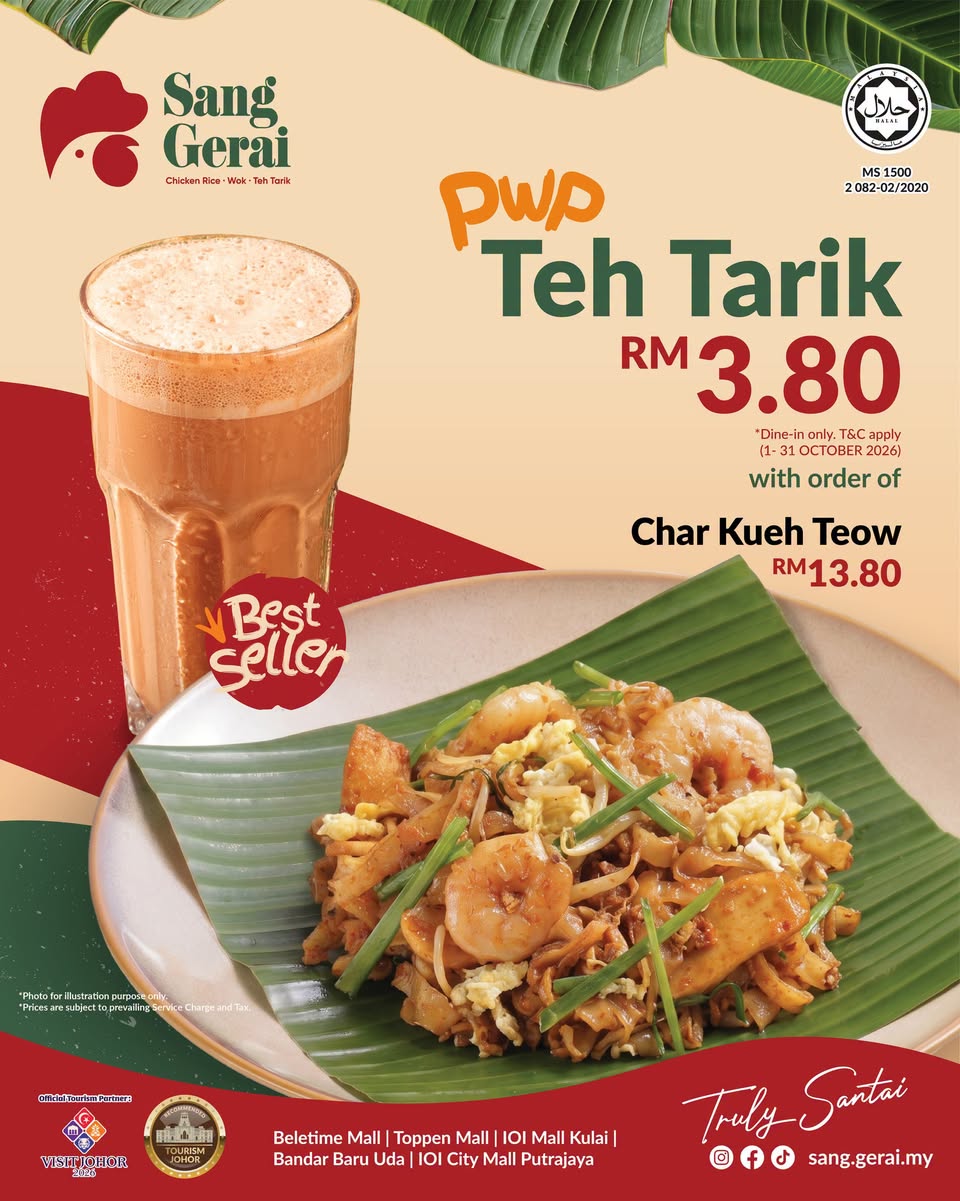 Sang Gerai promo at Toppen