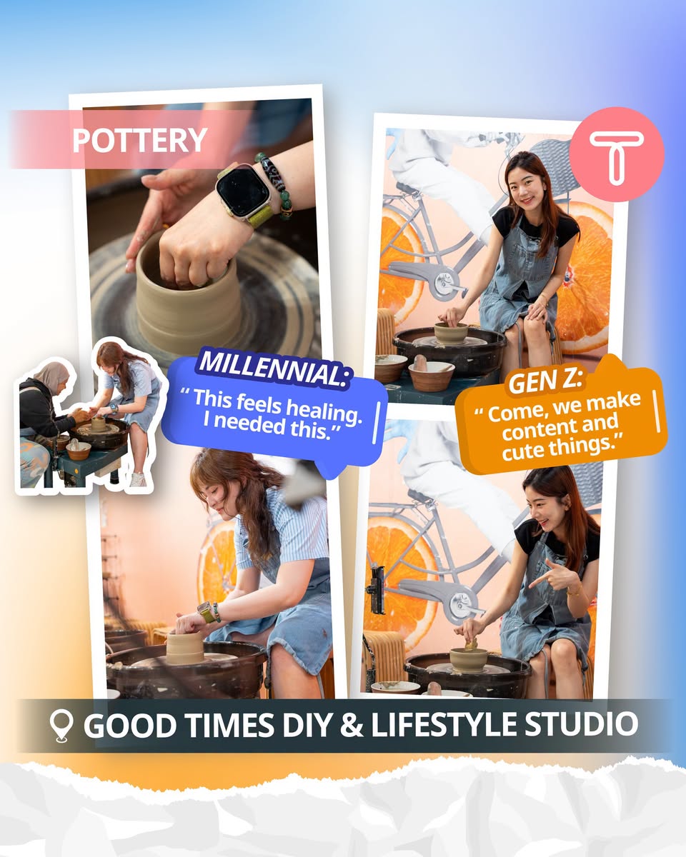 Pottery making at Good Times DIY and Lifestyle Studio
