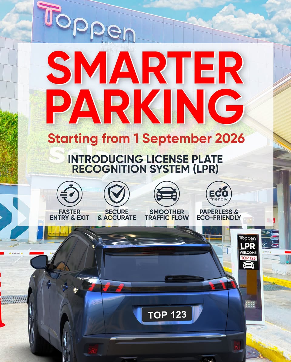 Toppen Launches Licence Plate Recognition Parking System from 1 September 2026