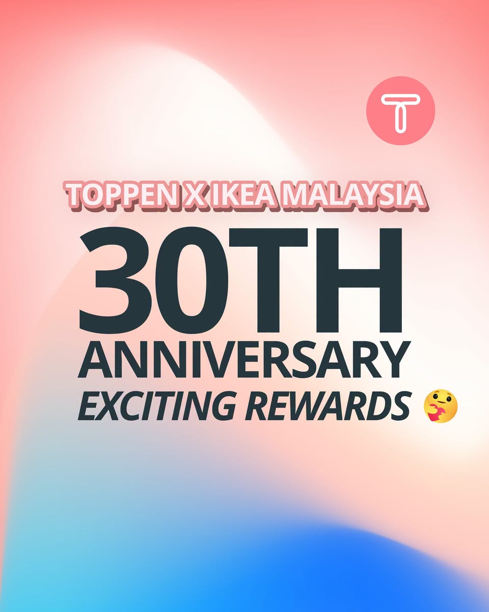 IKEA Malaysia 30th Anniversary at TOPPEN: RM50 Vouchers and RM3 Curry Puffs