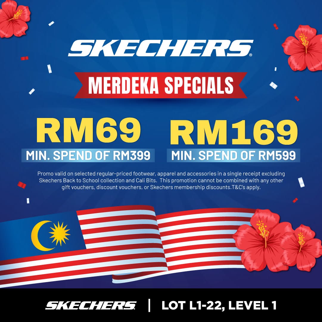 Skechers Merdeka specials at Toppen