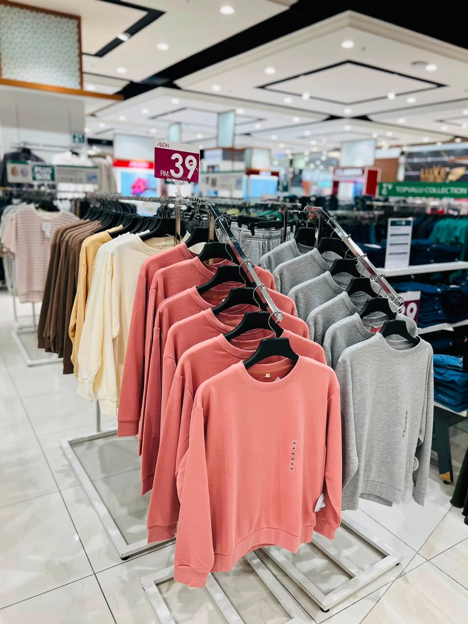 A'FON long-sleeved tops at RM39