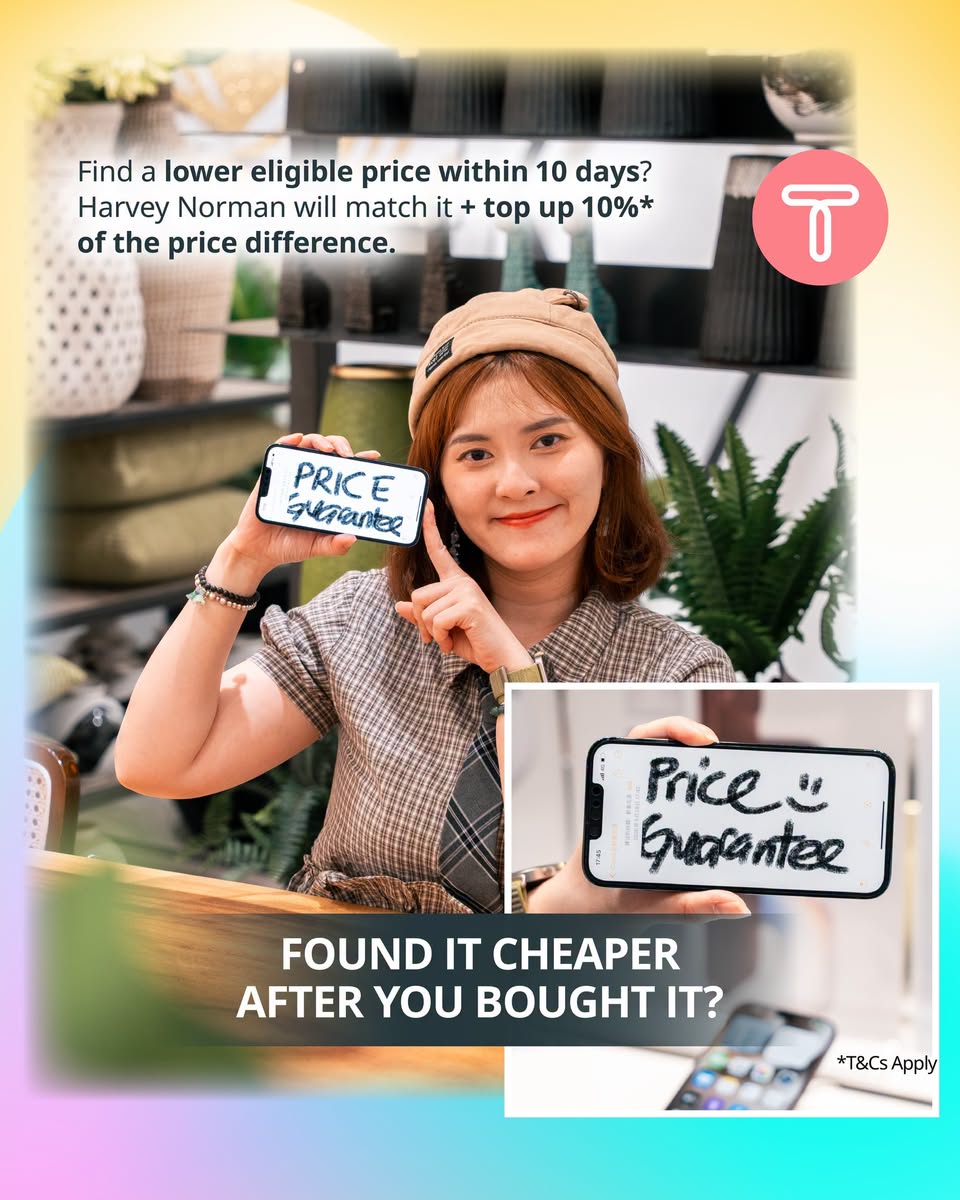Harvey Norman price match guarantee