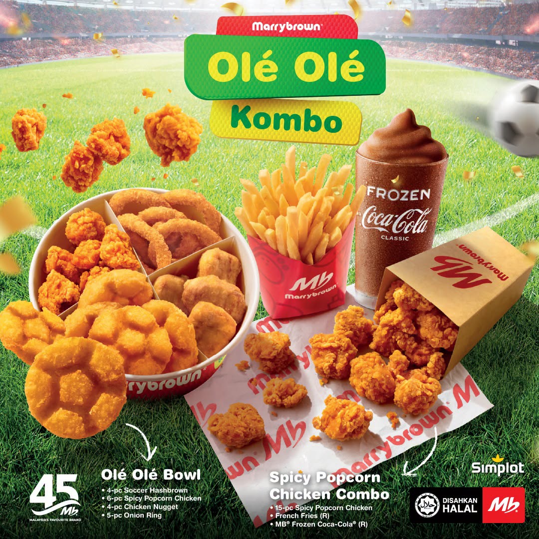 Marybrown Ole Ole Kombo football-themed combo