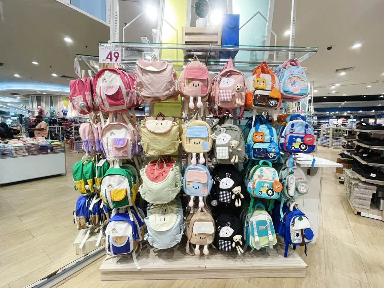 Children's cartoon backpacks