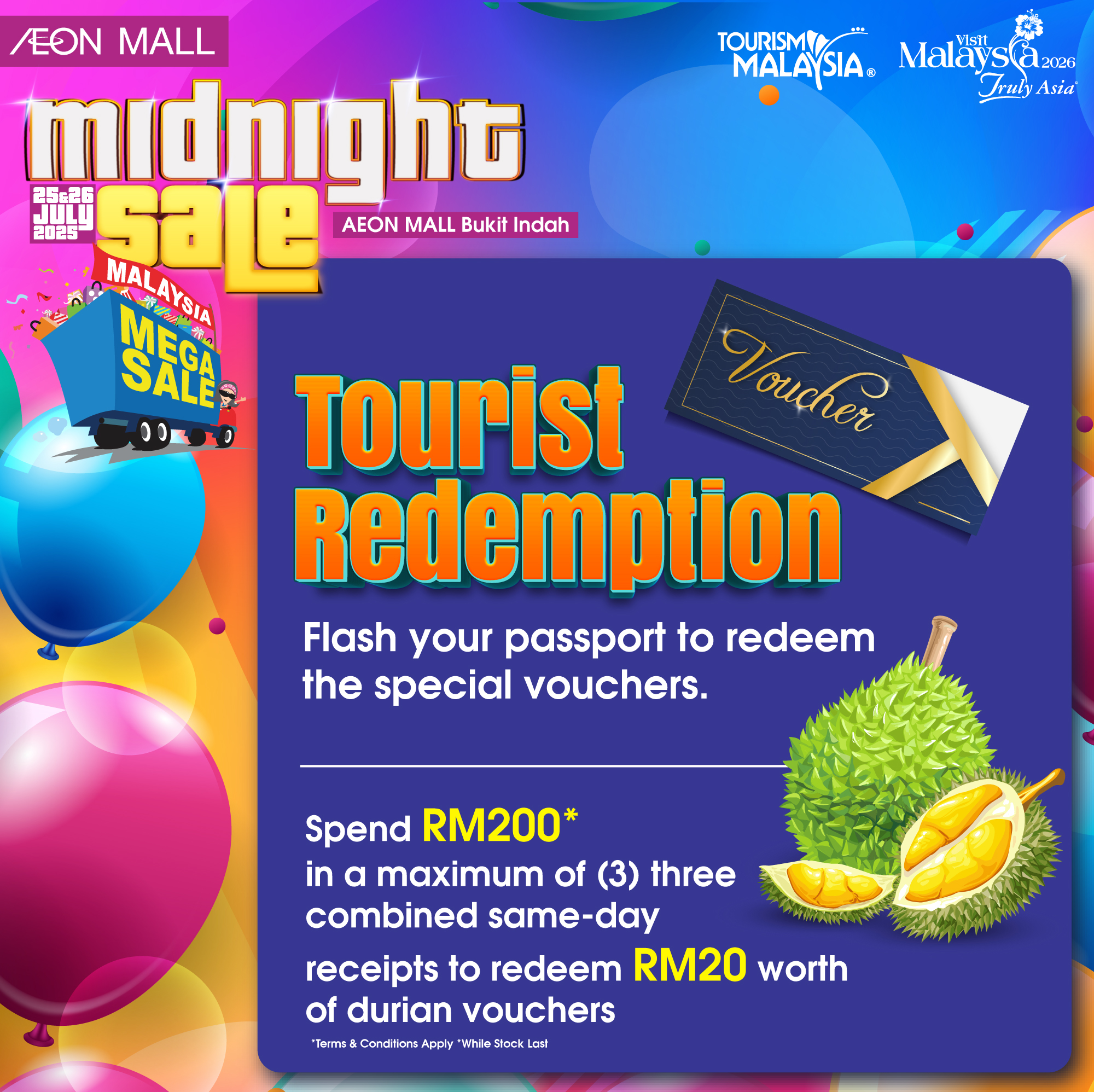 AEON Bukit Indah Mid Night Sale: Shop & Win Big!