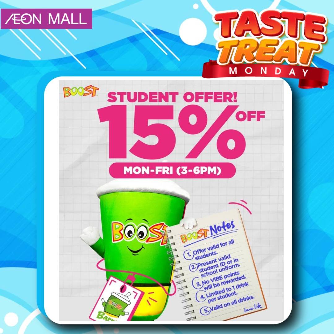 AEON Mall Tebrau City: Daily Deals & Promotions!