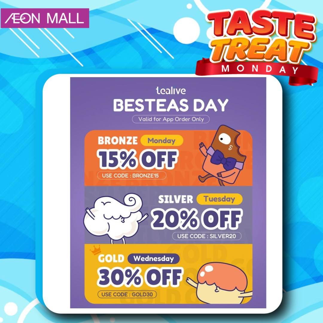 Various products showcased with daily deals