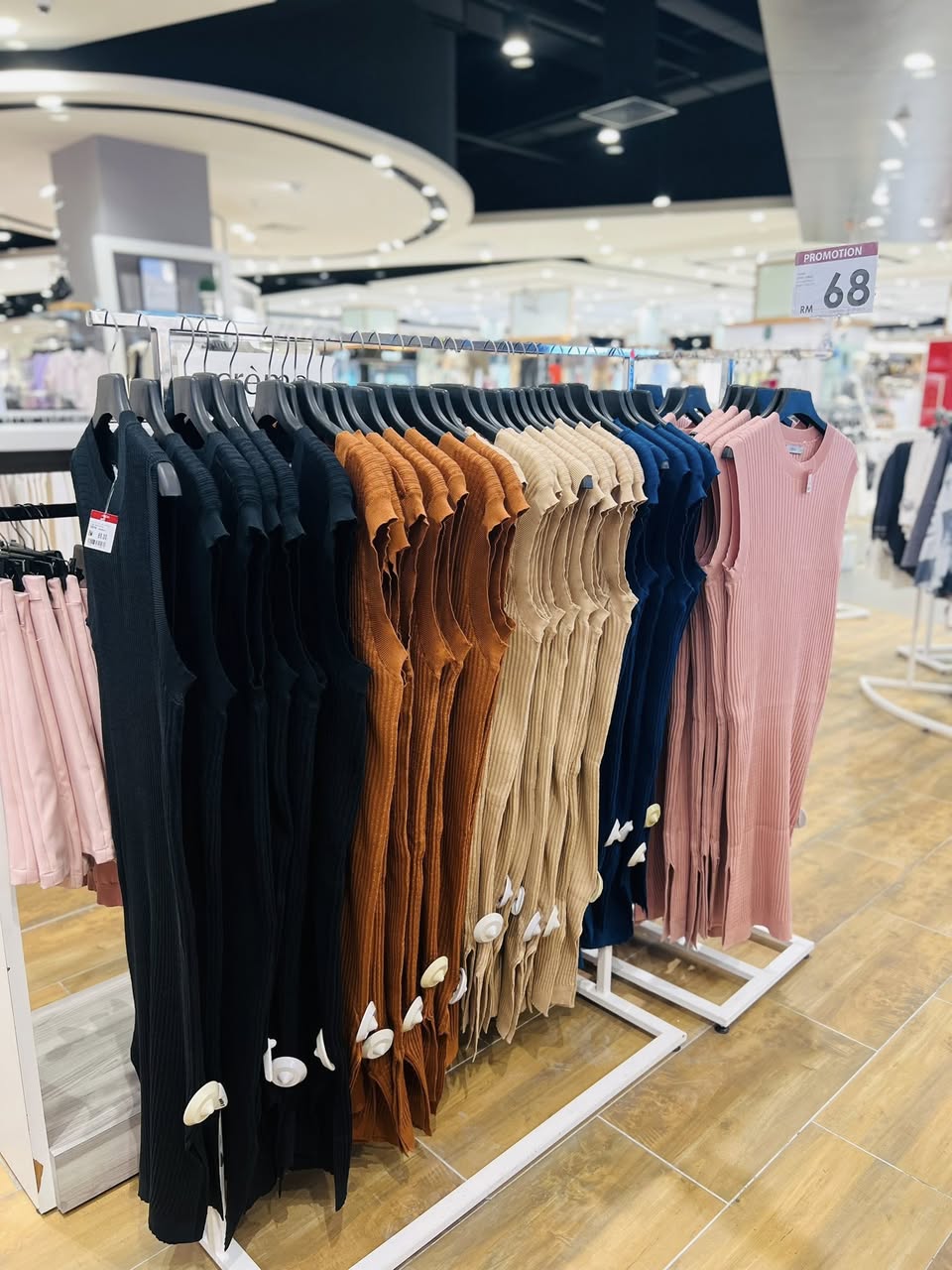 Stylish ladies' wear on mannequins