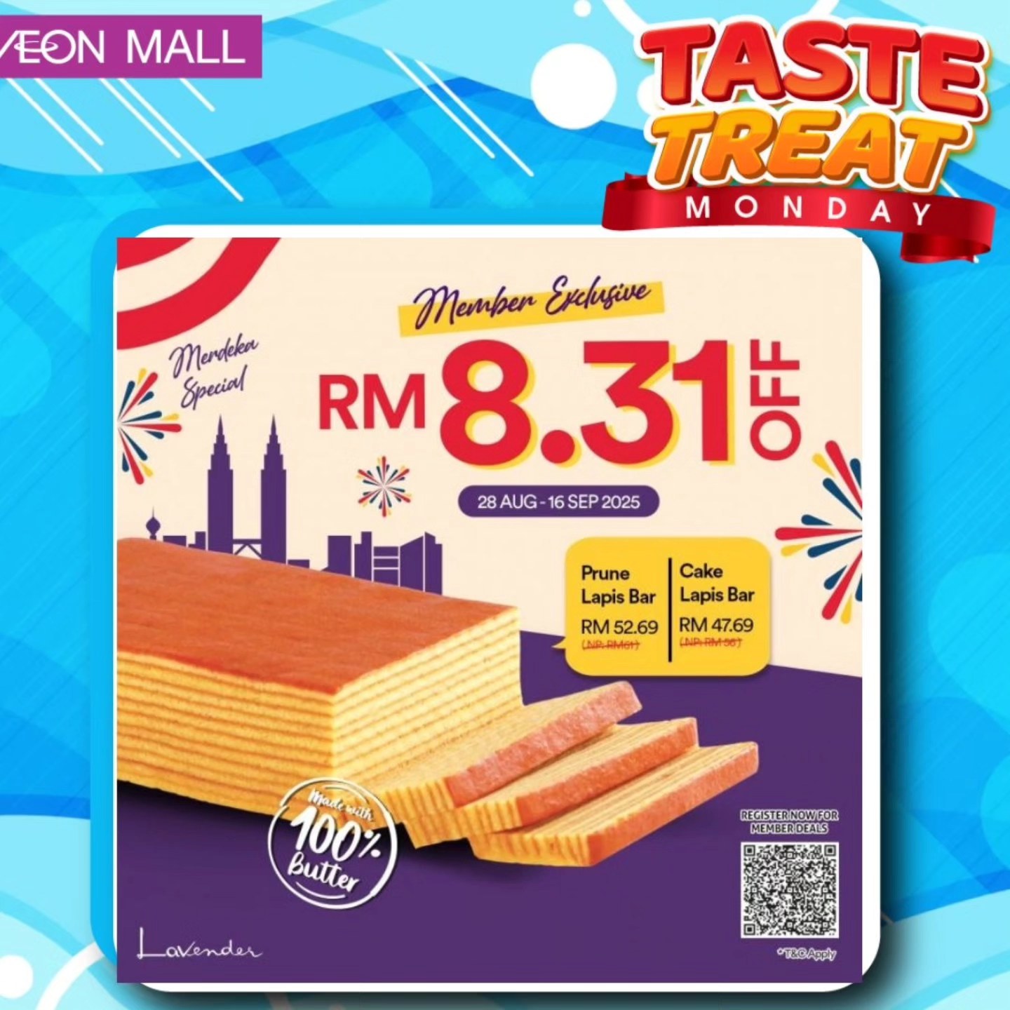 People exploring special offers and discounts at AEON Mall Tebrau City