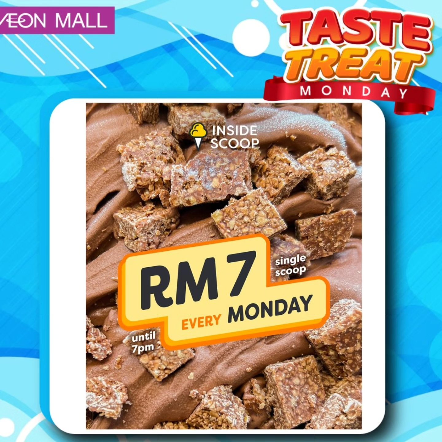 Promotional image for AEON Mall Tebrau City weekday deals