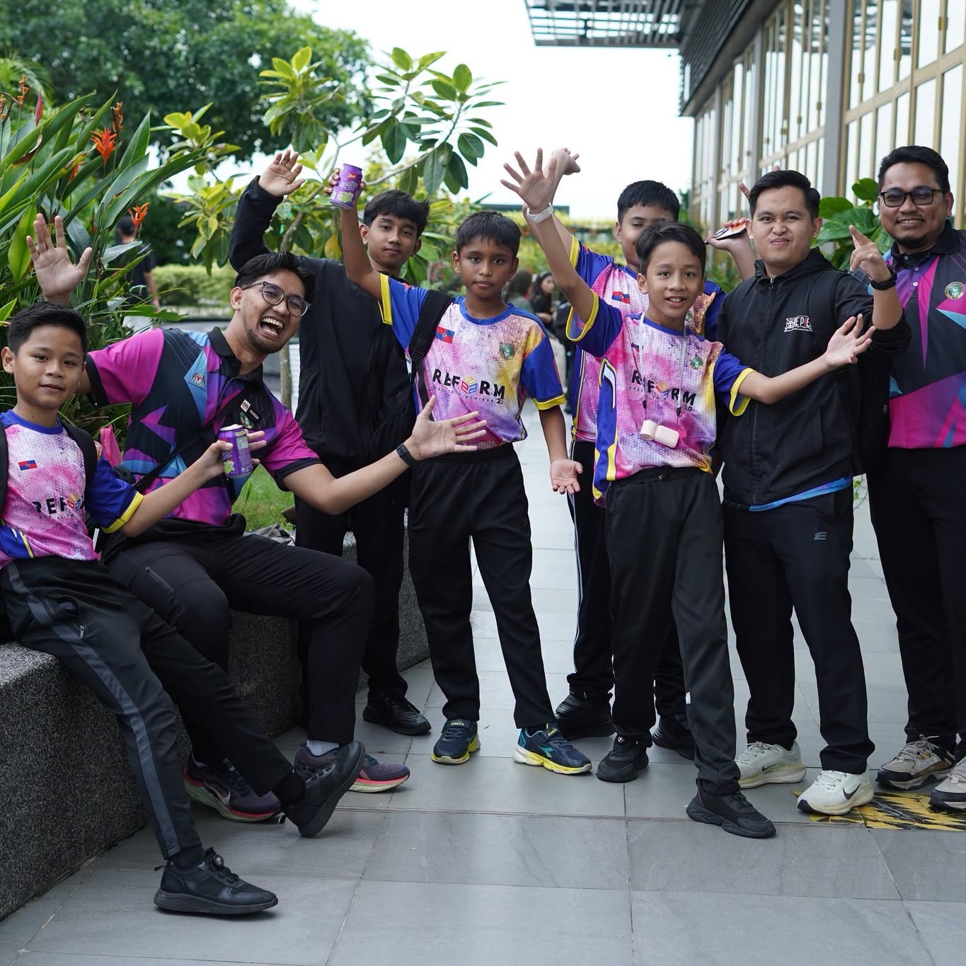 Participants at Karnival KSK Pendidikan Khas at Toppen
