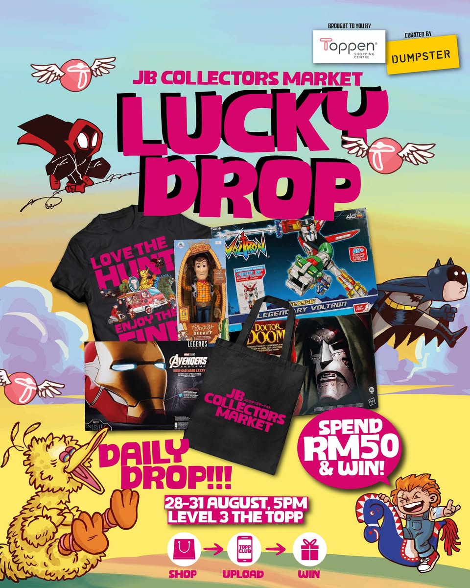JB Collectors Market Lucky Drop prizes