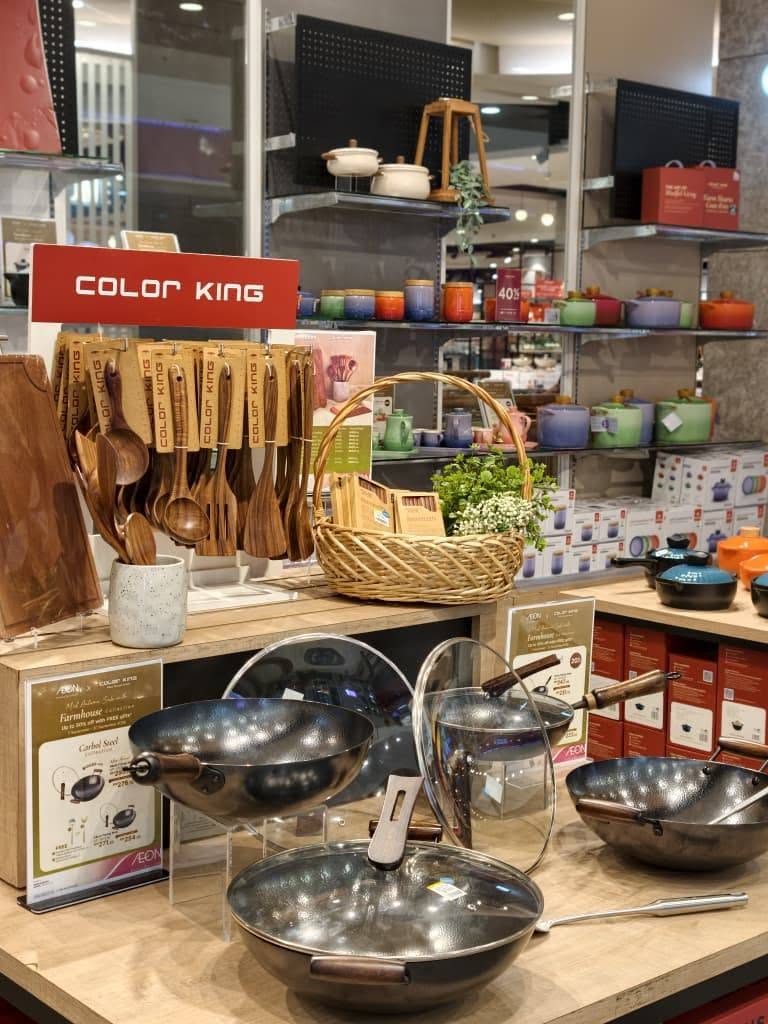 Color King wok set at 40% off during the Mid-Autumn promotion
