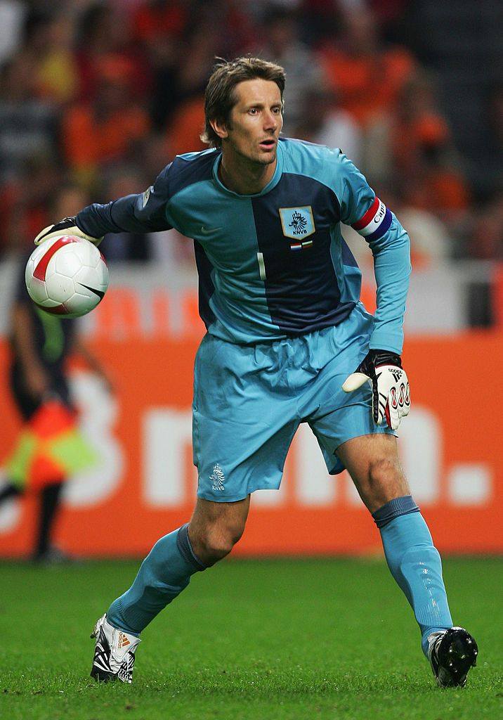 Fans meeting Edwin van der Sar