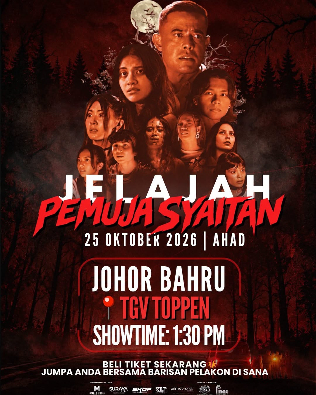 PEMUJA SYAITAN Cast Meet-and-Greet at TGV Toppen on 25 October