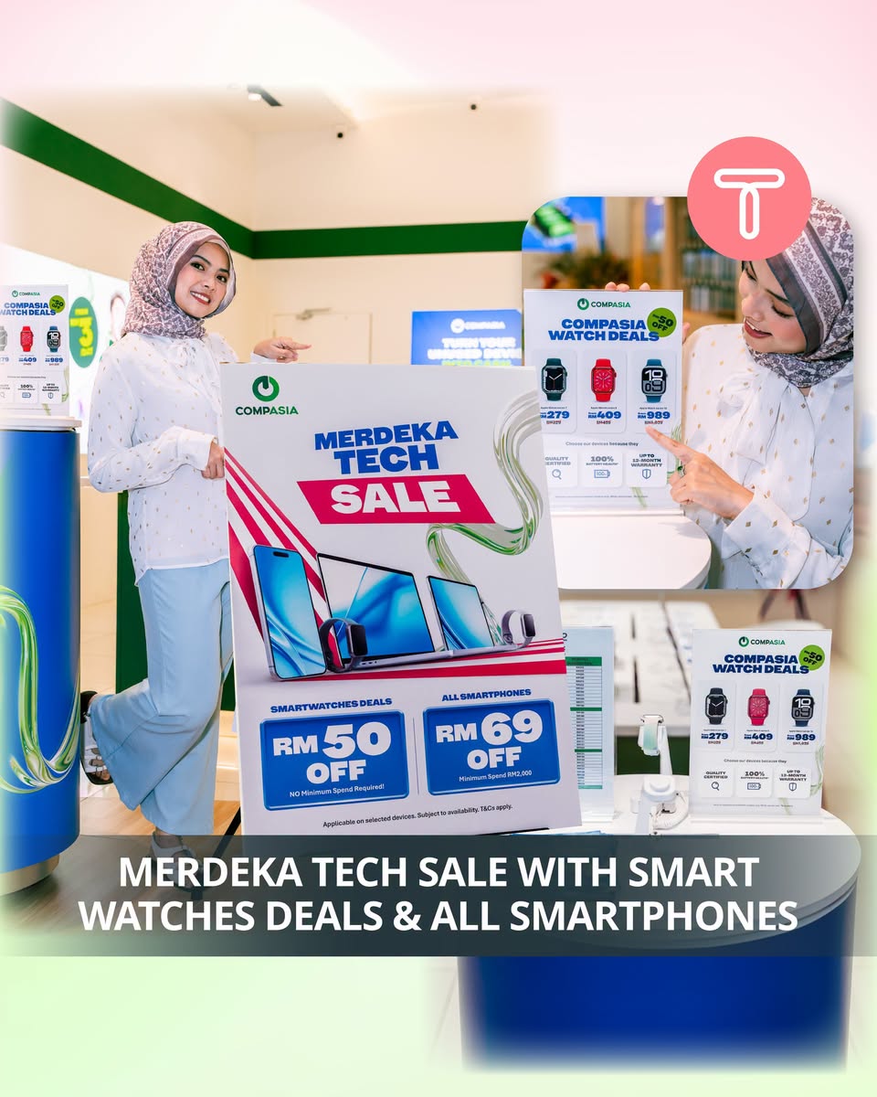 CompAsia Merdeka Tech Sale
