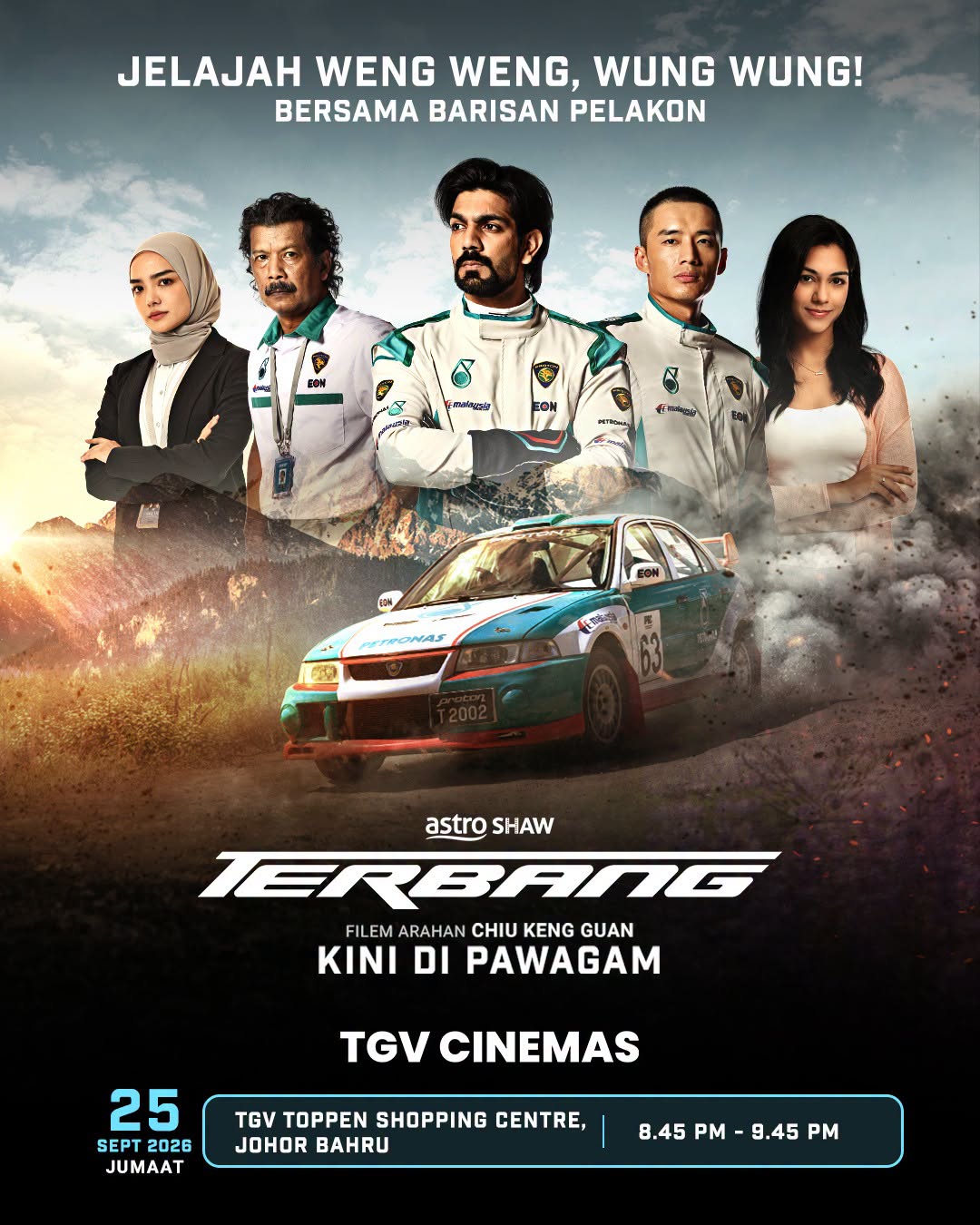 TERBANG Cast Meet-and-Greet at TGV Toppen on 25 Sep 2026