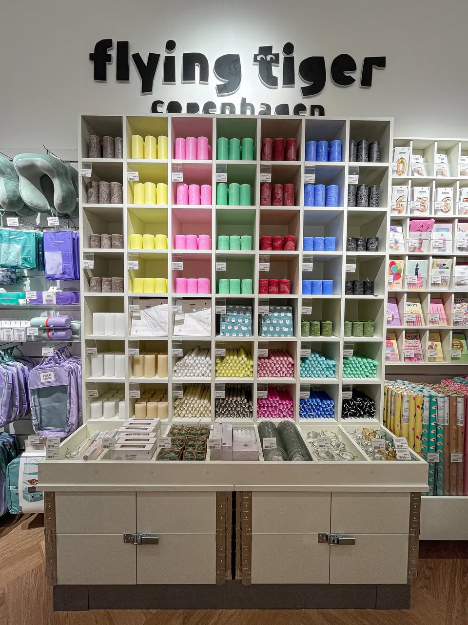 Customers browsing the diverse range of items at Flying Tiger Copenhagen