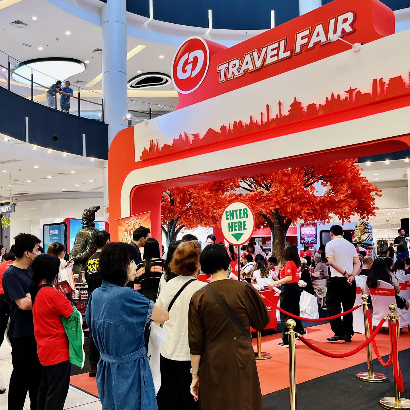 Exciting travel destinations showcased at a travel fair