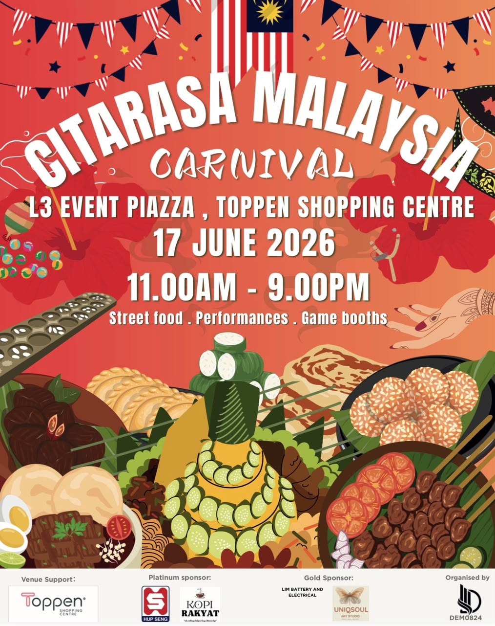 Citarasa Malaysia Carnival 2026 at Toppen on 17 June