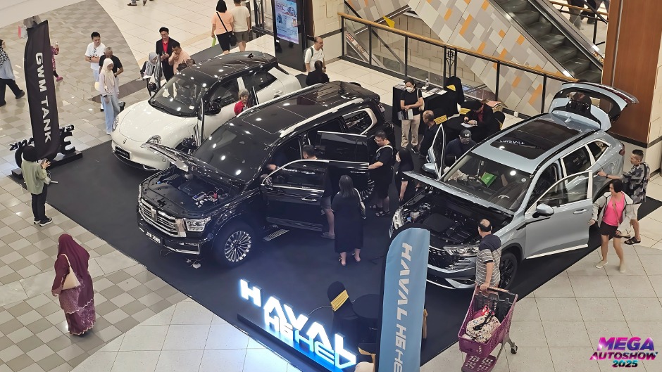The sleek GWM ORA Good Cat electric vehicle showcased