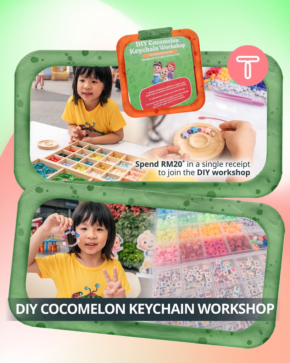 DIY CoComelon Keychain Workshop at TOPPEN
