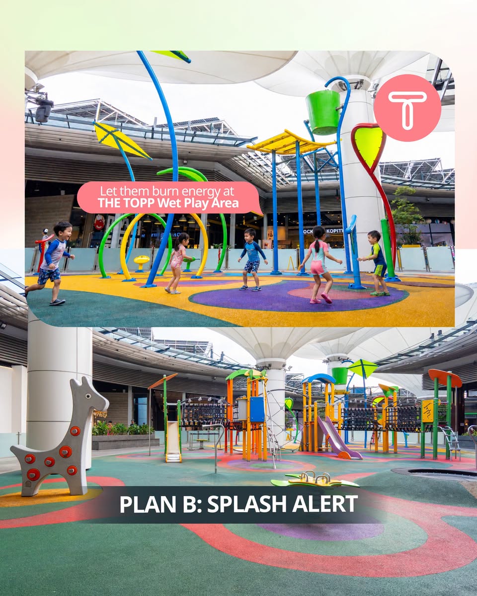 TOPP Wet Play Area at Toppen Shopping Centre