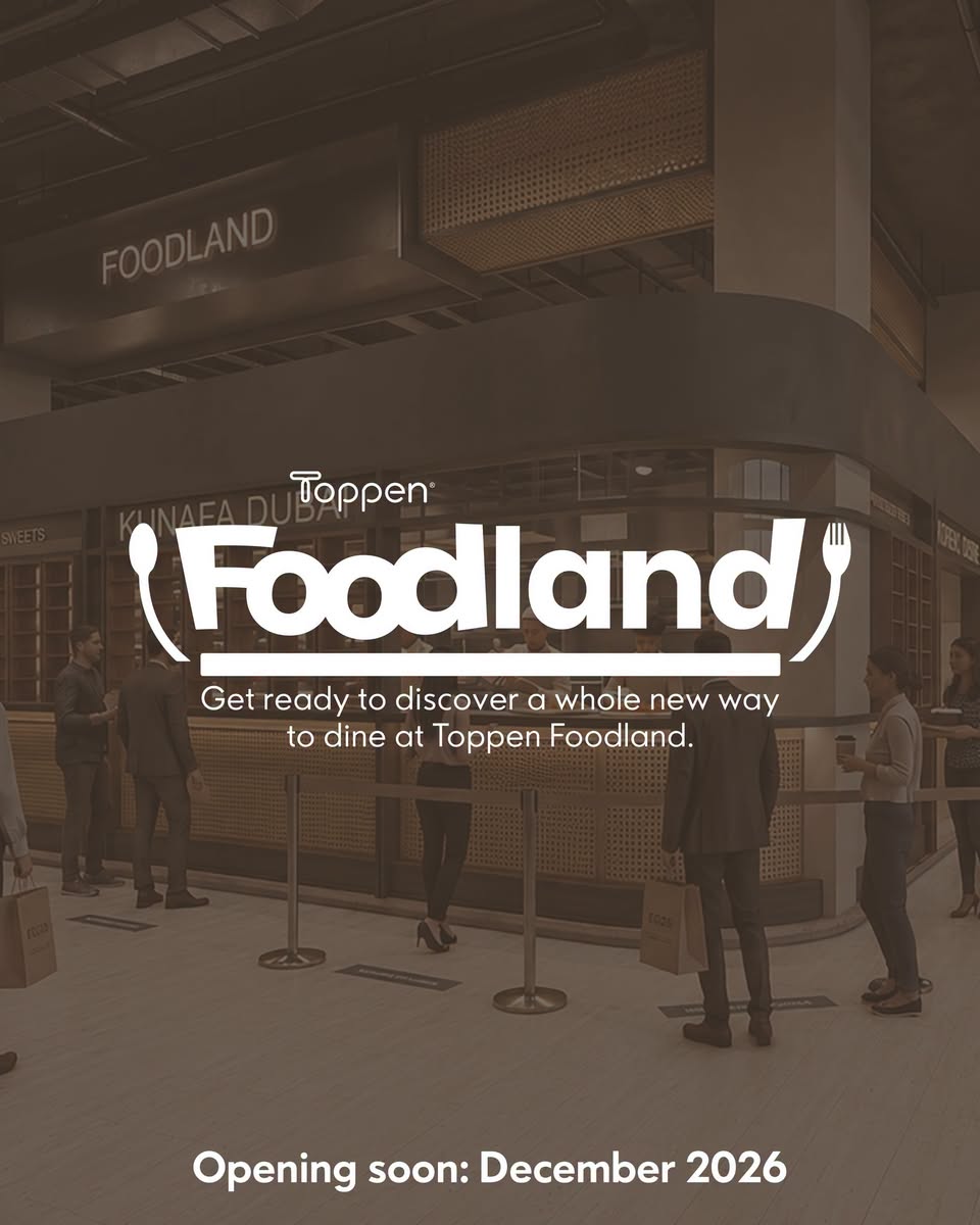 Toppen Foodland to Open December 2026 with Over 30 Dining Outlets
