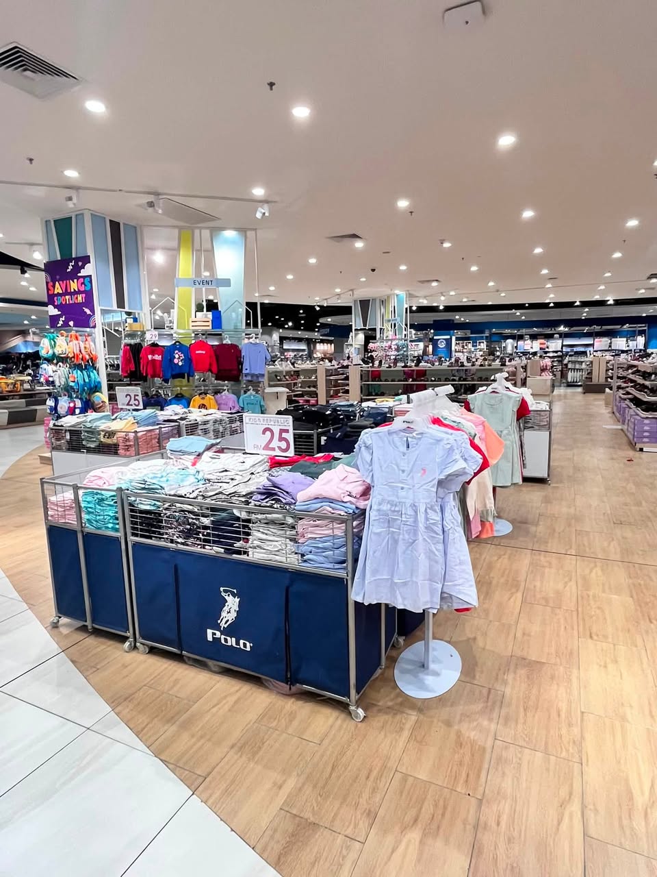 Polo Ralph Lauren children's wear at Tebrau City sale